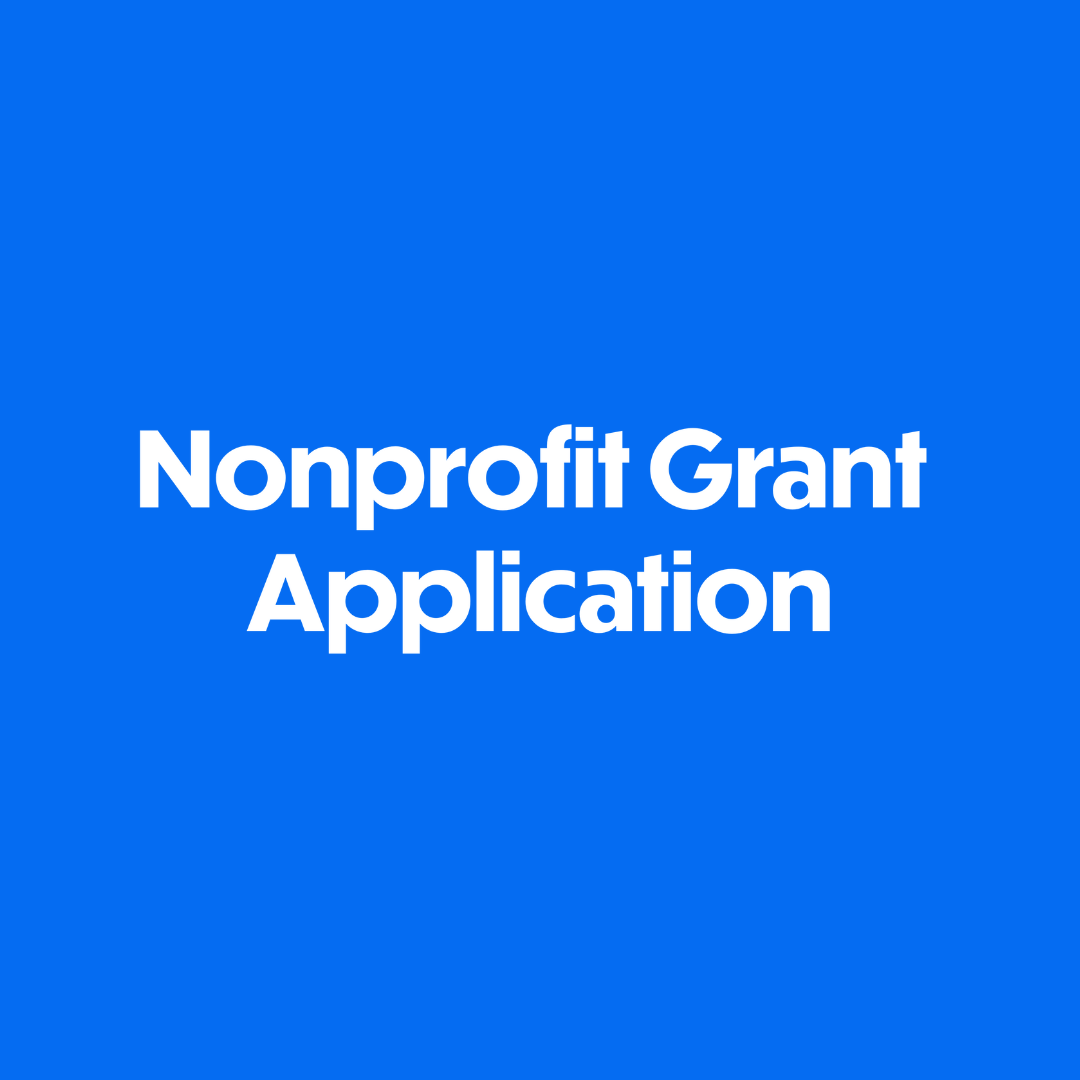 Nonprofit Grant Application