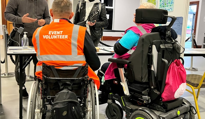 Volunteer accessibility.
