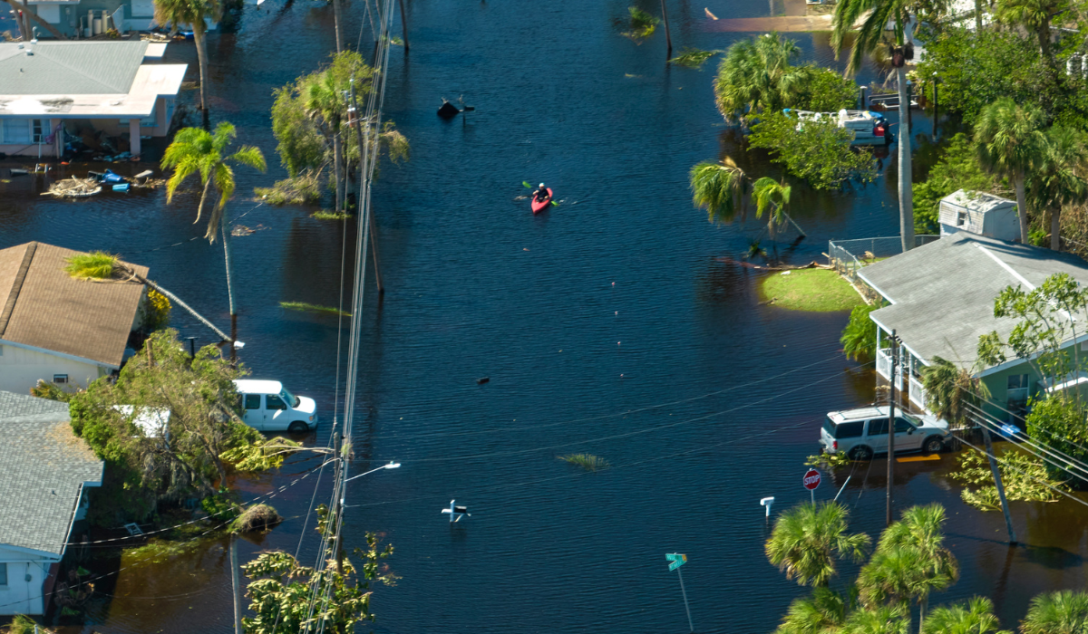 Hurricane Milton flood 