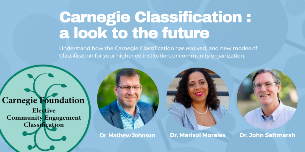 Carnegie Elective Classifications, including Community Engagement