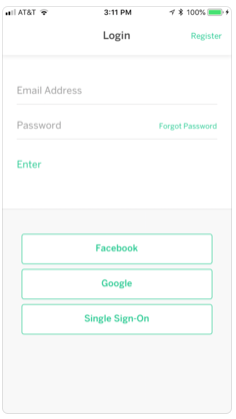 Login: We have multiple types of authentication methods to streamline login