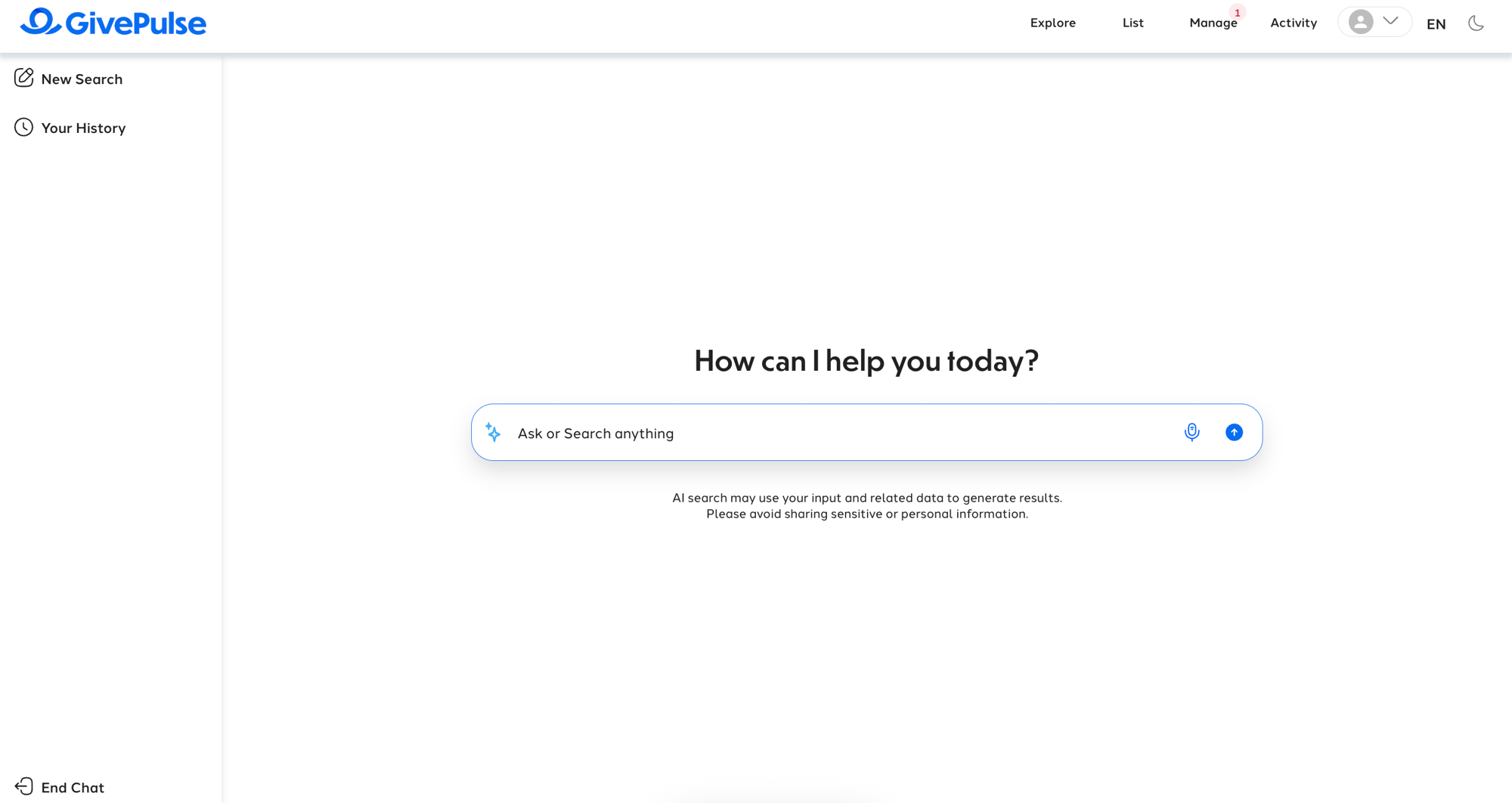 Joy, GivePulse AI reporting and reflection assistant