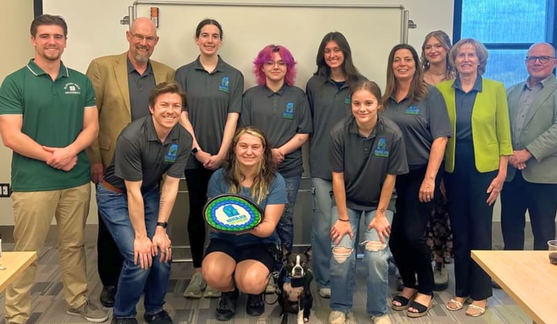 Slippery Rock University RockServe Team.