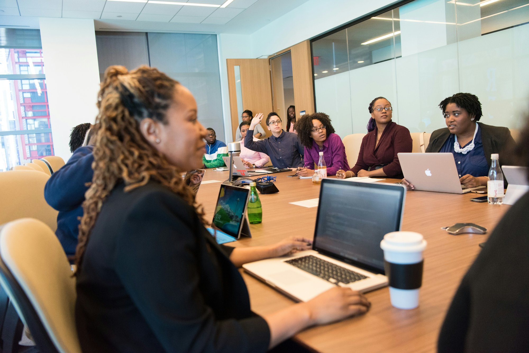 Group of higher education professionals learning more about the GivePulse platform