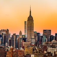 Cityscape of New York city 