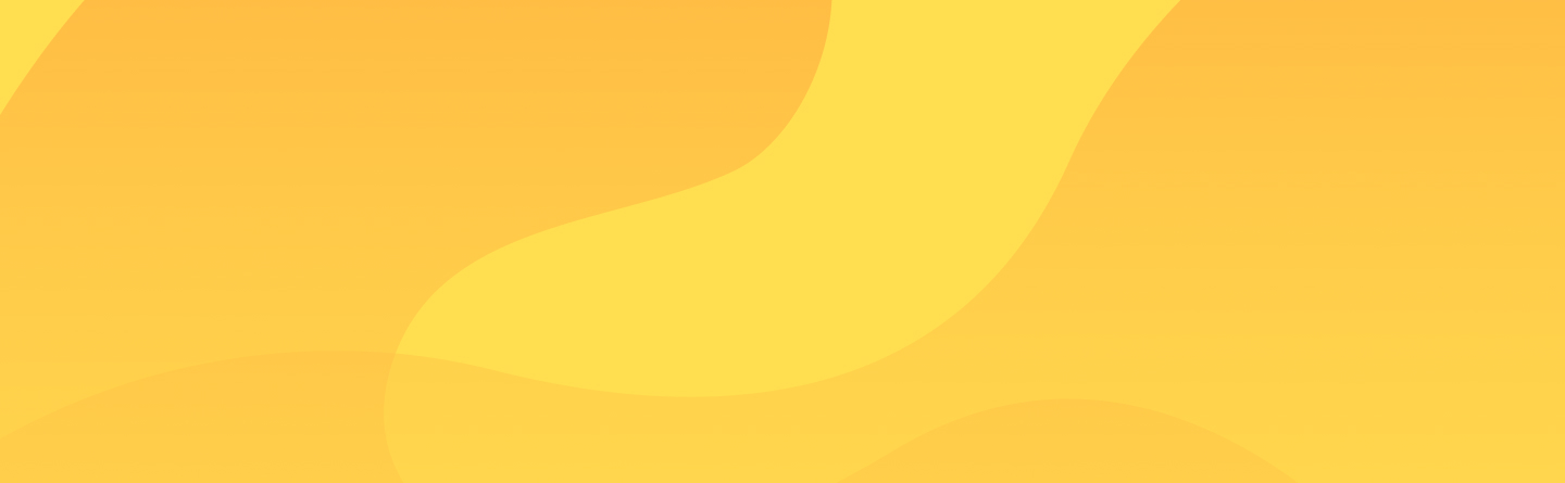 Yellow and orange wavy abstract background