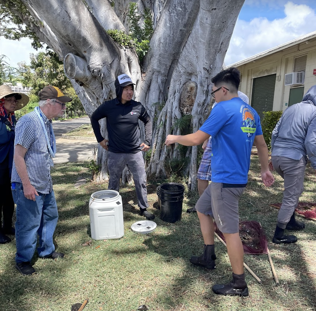 Land preservation session in Maui Hawaii