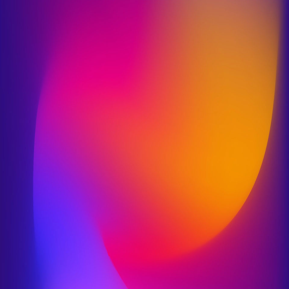 Orange, pink, purple and blue gradient image