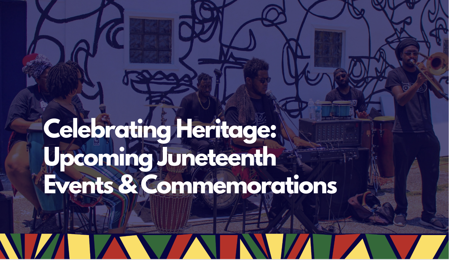 Photo taken by Derek Lamar of a Juneteenth band performance.
