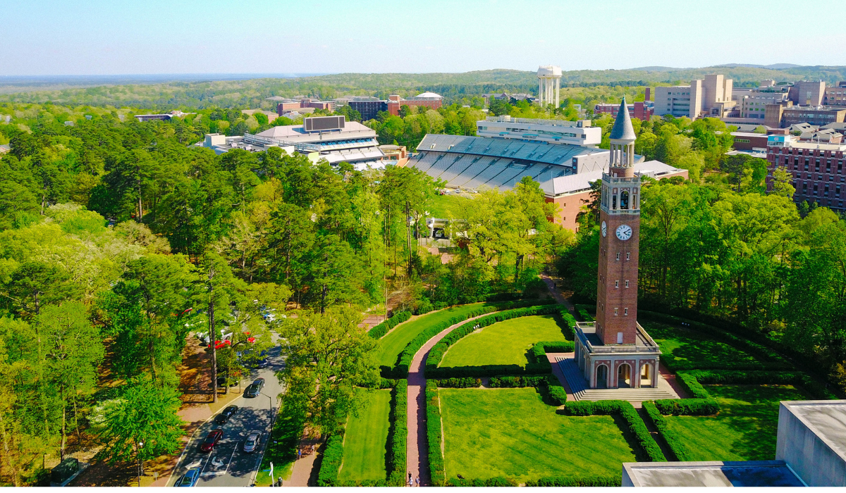 College campus.